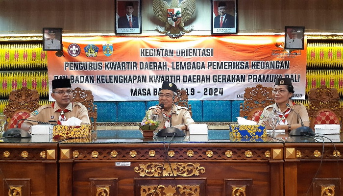Regenerasi Bergulir di Kepengurusan Kwarda Gerakan Pramuka Bali
