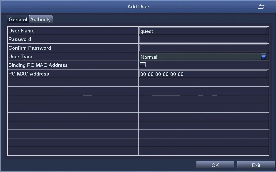 How to add users to Zosi DVR or NVR
