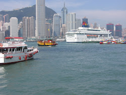 Crowded Victoria Harbour