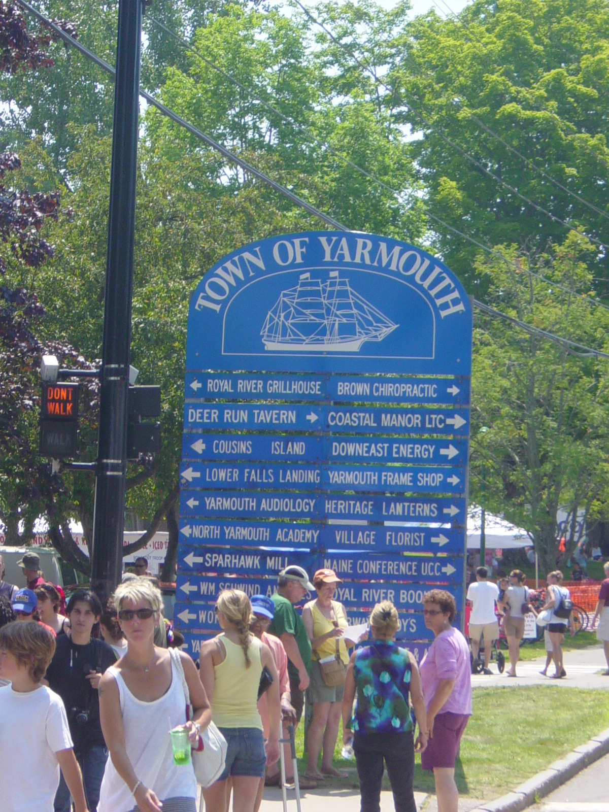 to Maine Yarmouth Clam Festival