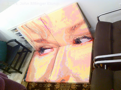 The Art of John Bittinger Klomp: Meryl Streep Portrait: Part V