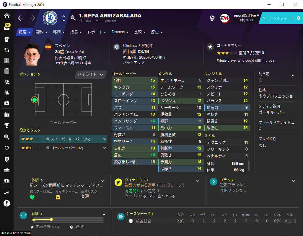 チェルシーfc Football Manager 21プレイガイド 社畜ゲーマ