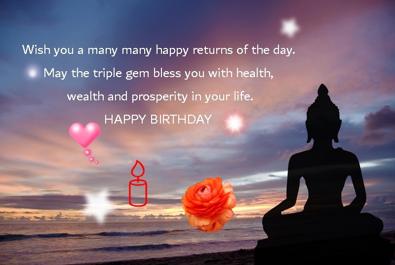 Buddhist birthday wishes Heal Yorself ! Talpe Temple School