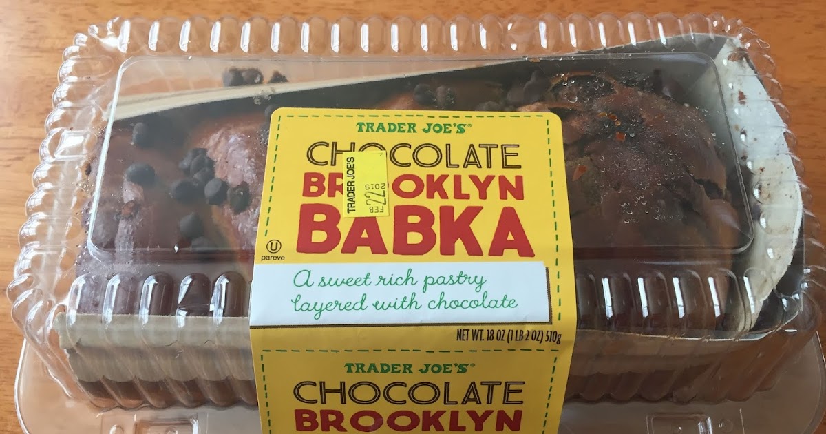 Trader Joe's Chocolate Brooklyn Babka