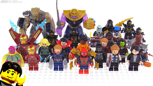 180309a Lego Super Heroes Infinity War Figures All