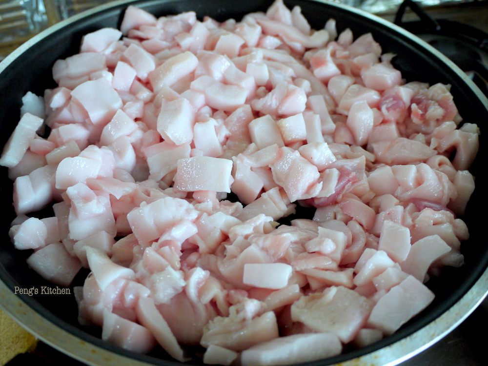Peng's Kitchen Homemade Pork Lard/Lardons