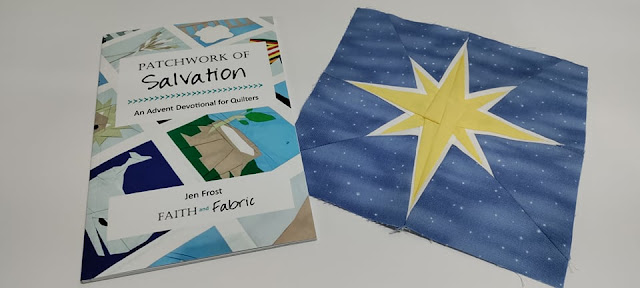 Patchwork of Salvation Advent book and quilt
