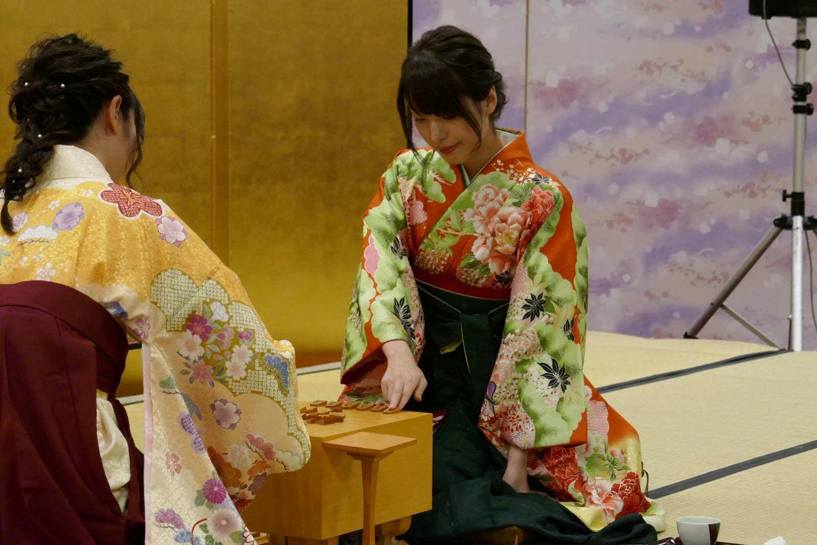 第3回歌舞伎の聖地に女流棋士