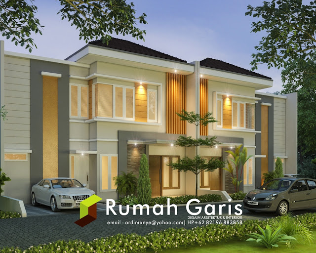 gambar desain rumah garis arsitek