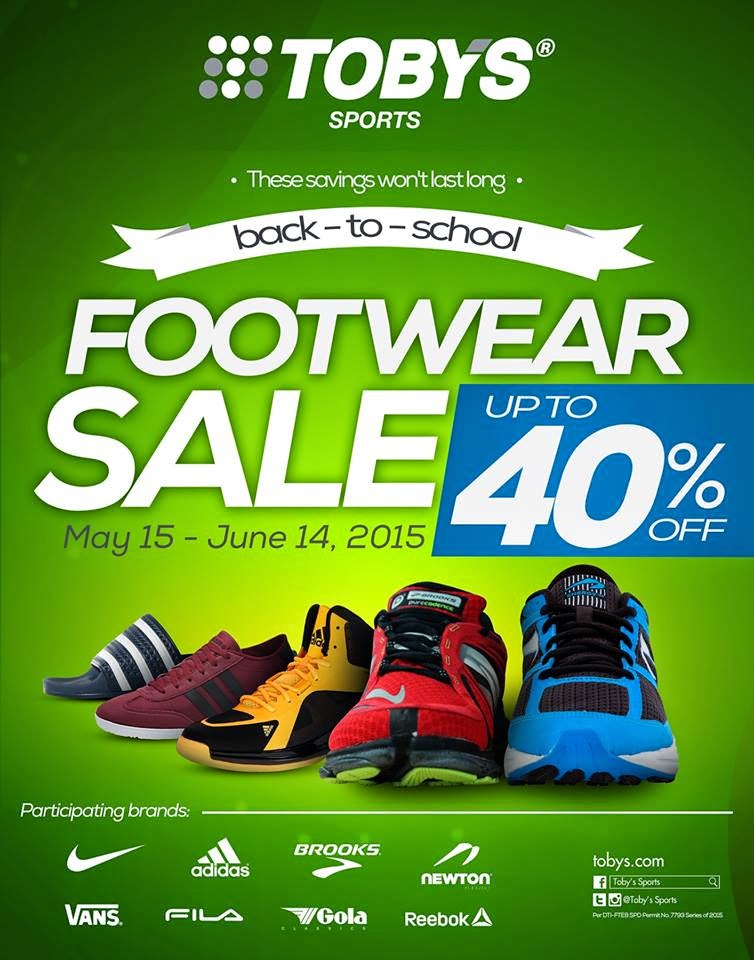 Manila Shopper: Toby's Back to School Footwear SALE: May-June 2015