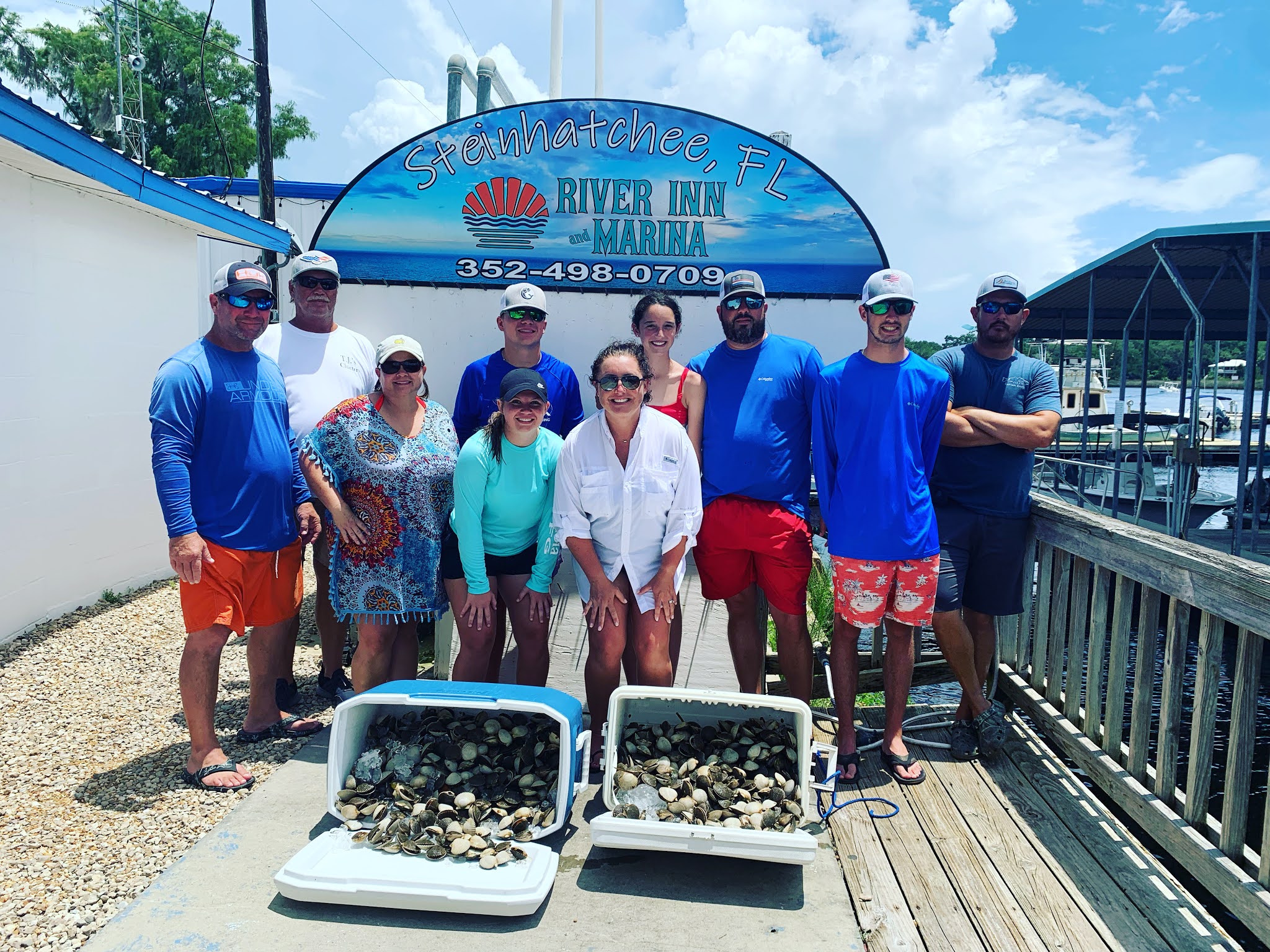 Scalloping in Steinhatchee with The Boswells My Glittery Heart