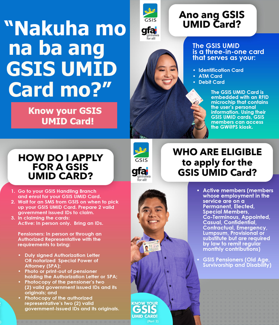 Know your GSIS UMID Card Ano ang GSIS UMID Card? How to Apply for a