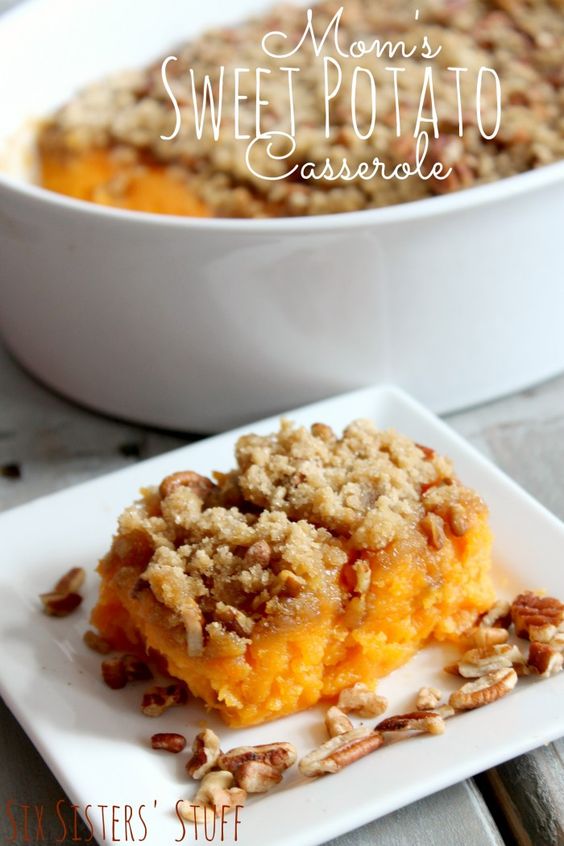 Mom's Sweet Potato Casserole - Whole30 Dessert Recipes