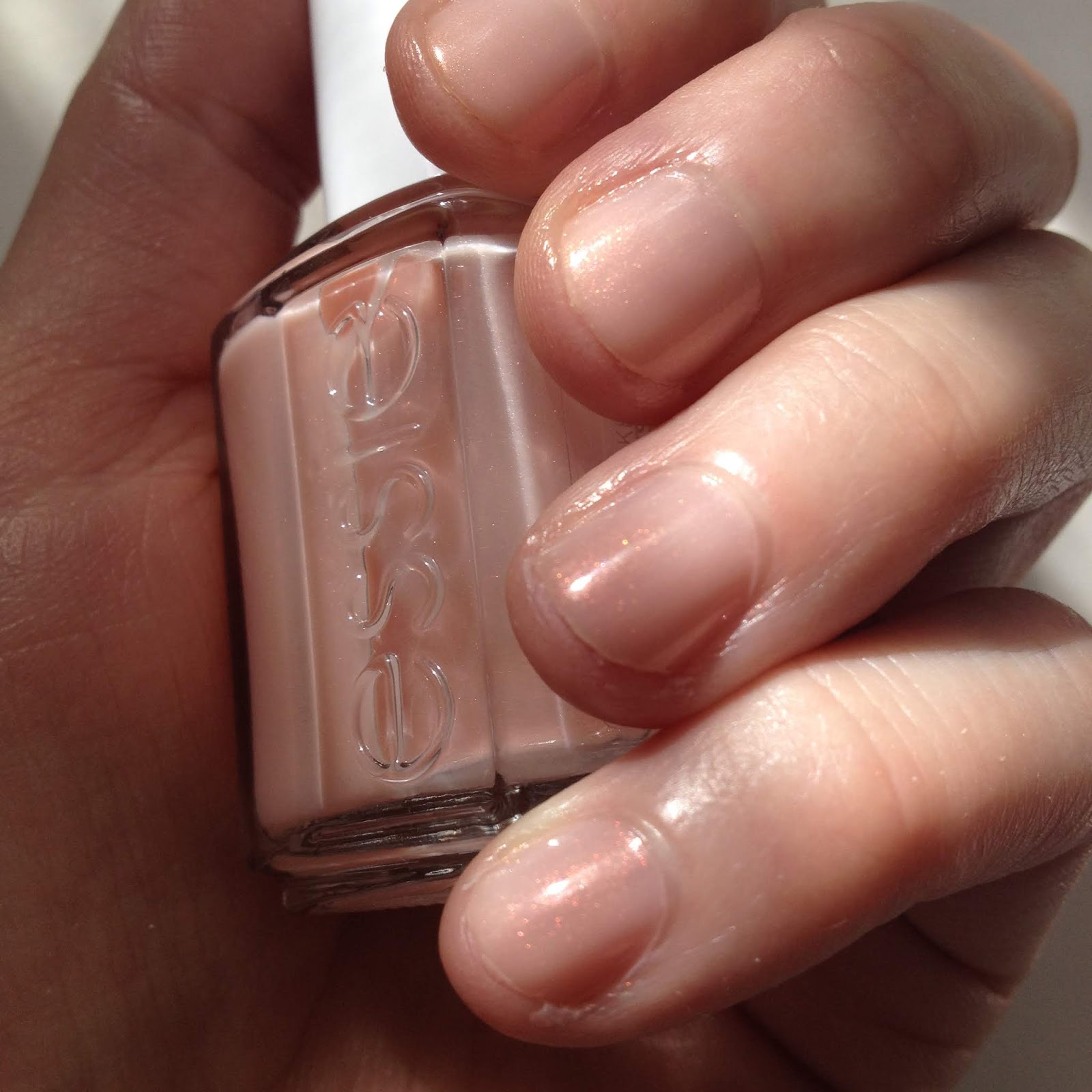 Ramona MS Essie nails strengthener before and after