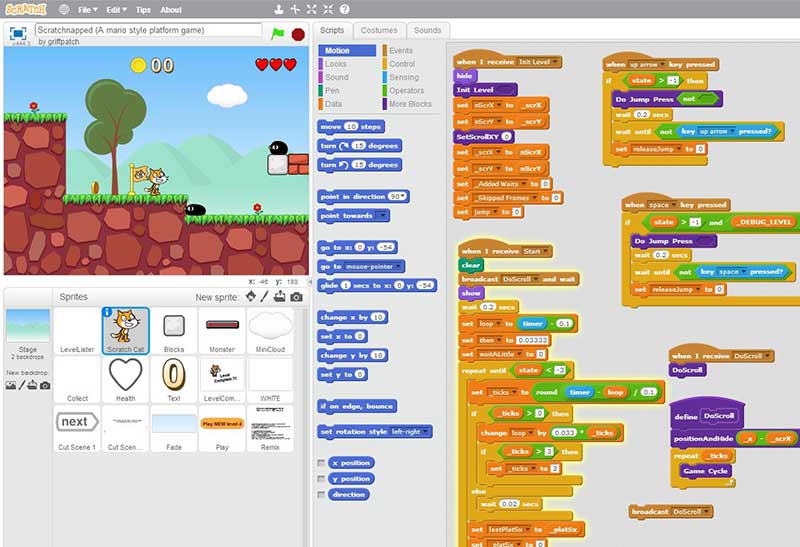 How to Make a Game on Scratch with Levels