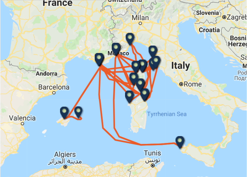 Sardinia Ferry Routes