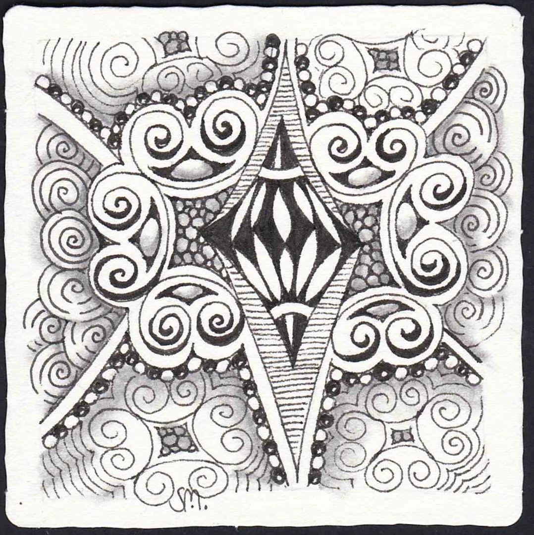 SimTangle : Opus with Labyrinth and other Zentangle Classes