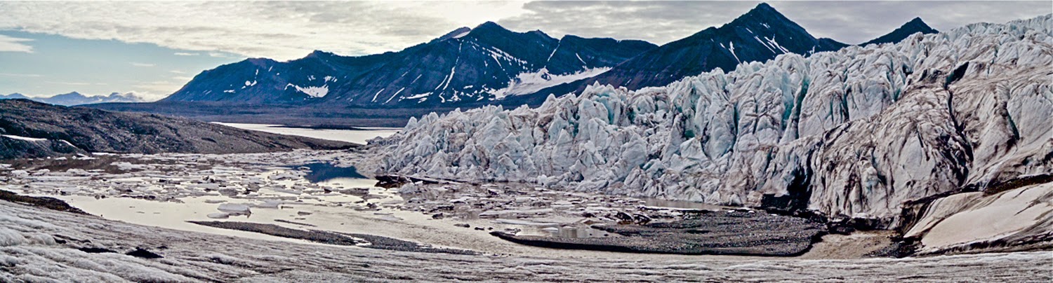 Esmarkbreen, panorámica