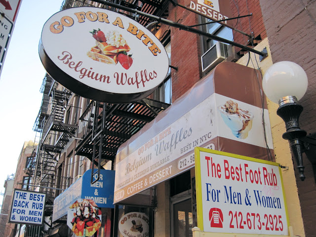 Dining in New York will no longer include Go For A Bite, Belgian Waffles fans are out of luck.