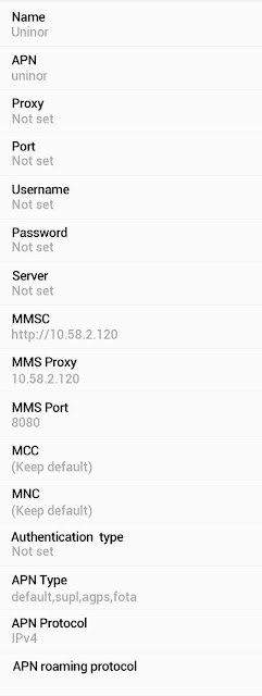 Uninor APN Settings for Android / HTC/ Nexus / Samsung Galaxy S4