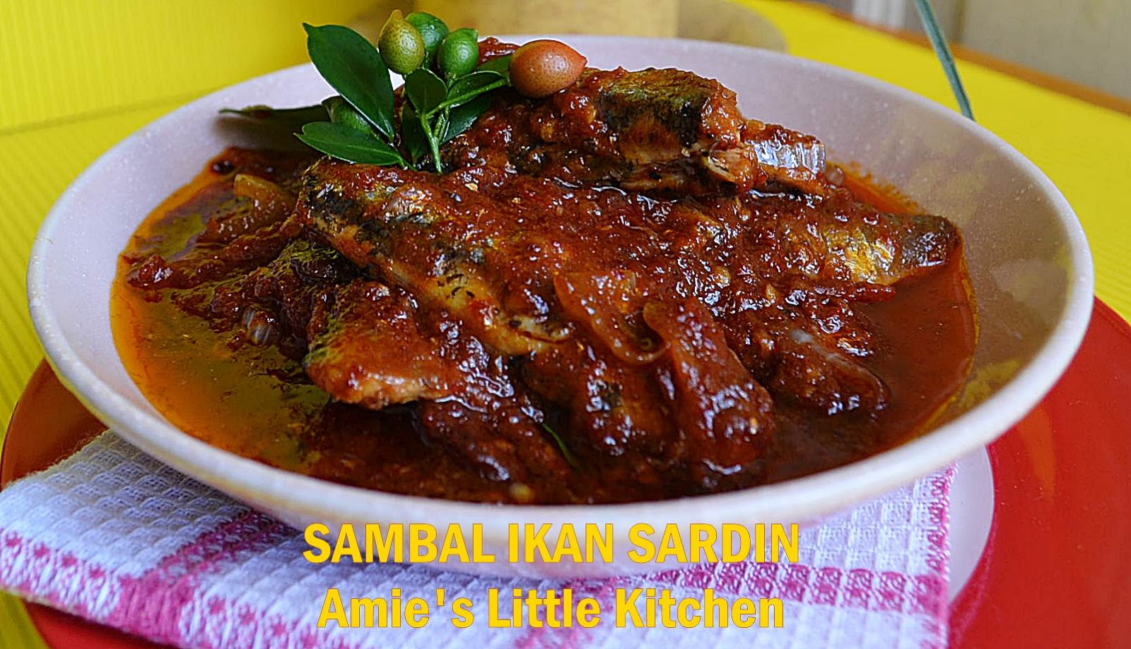 AMIE'S LITTLE KITCHEN: Sambal Ikan Sardin