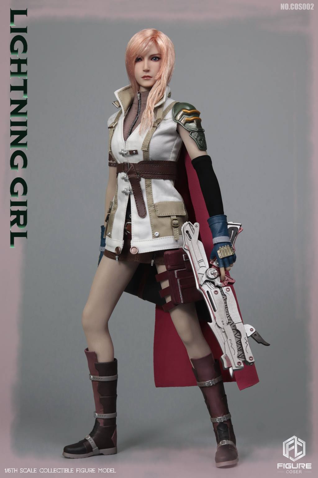 toyhaven: Figurecoser 1/6th scale Lightning Girl Outfit & Head Sculpt