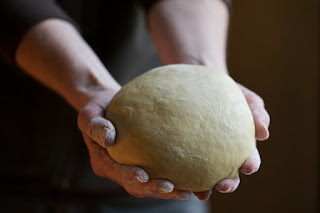 Eba is made with cassava flour known as Garri in Ghana Eba is made with cassava flour known as Garri in Ghana