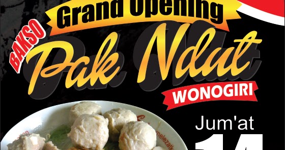 Brosur Mie Ayam Bakso Agen87