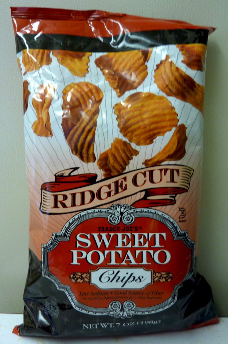 What's Good at Trader Joe's? Trader Joe's Ridge Cut Sweet Potato Chips