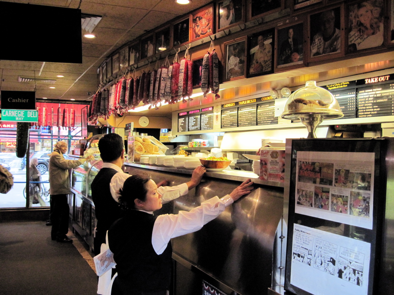 Mitch Broder's Vintage New York Old New York The Carnegie Deli