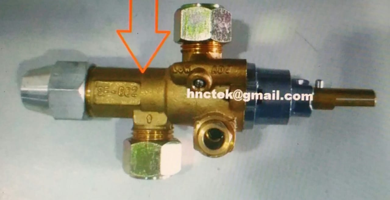 heatncoldteknik Gas valve stove