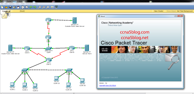 cisco packet tracer 7.0