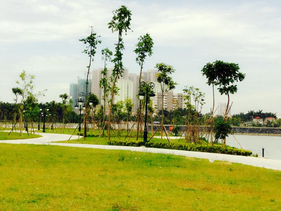 Công viên cây xanh tại dự án An Bình City - 232 Phạm Văn Đồng Công viên cây xanh tại dự án An Bình City - 232 Phạm Văn Đồng