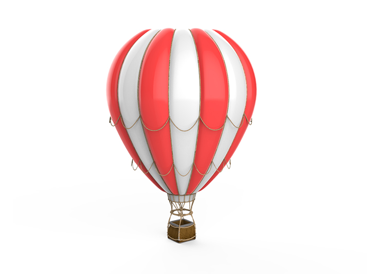 Hot Air Balloon 3d Model Layth Jawad