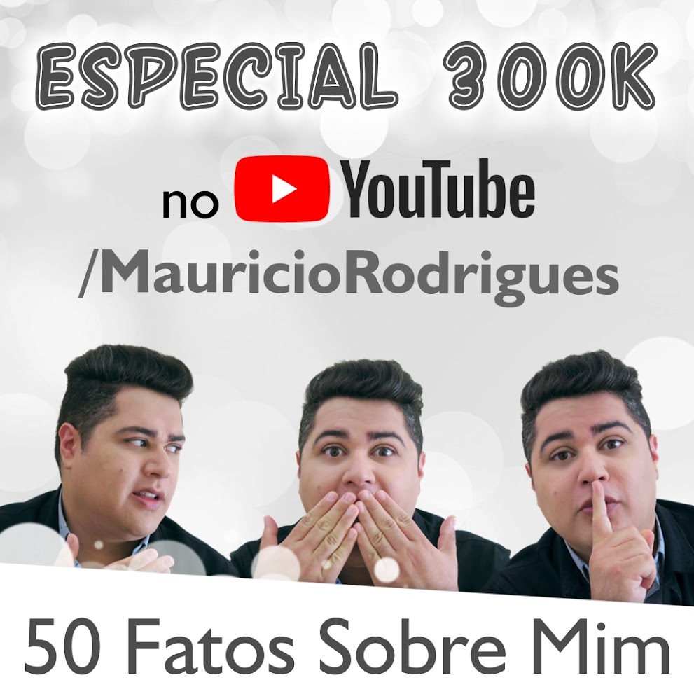 VÍDEO - 50 Fatos Sobre Mim - Especial 300K no YouTube