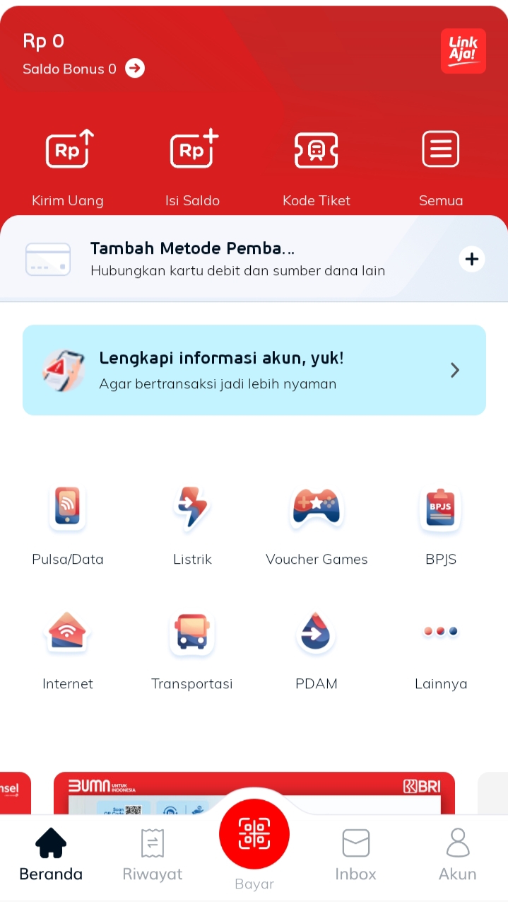 Cara Top Up Isi Saldo Linkaja Melalui Bank Bni Dan Btn Ana Bintang 12<script async src=