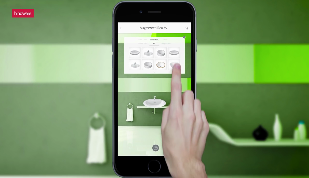 Hindware DreamBath World’s First Bathroom Visualization Application
