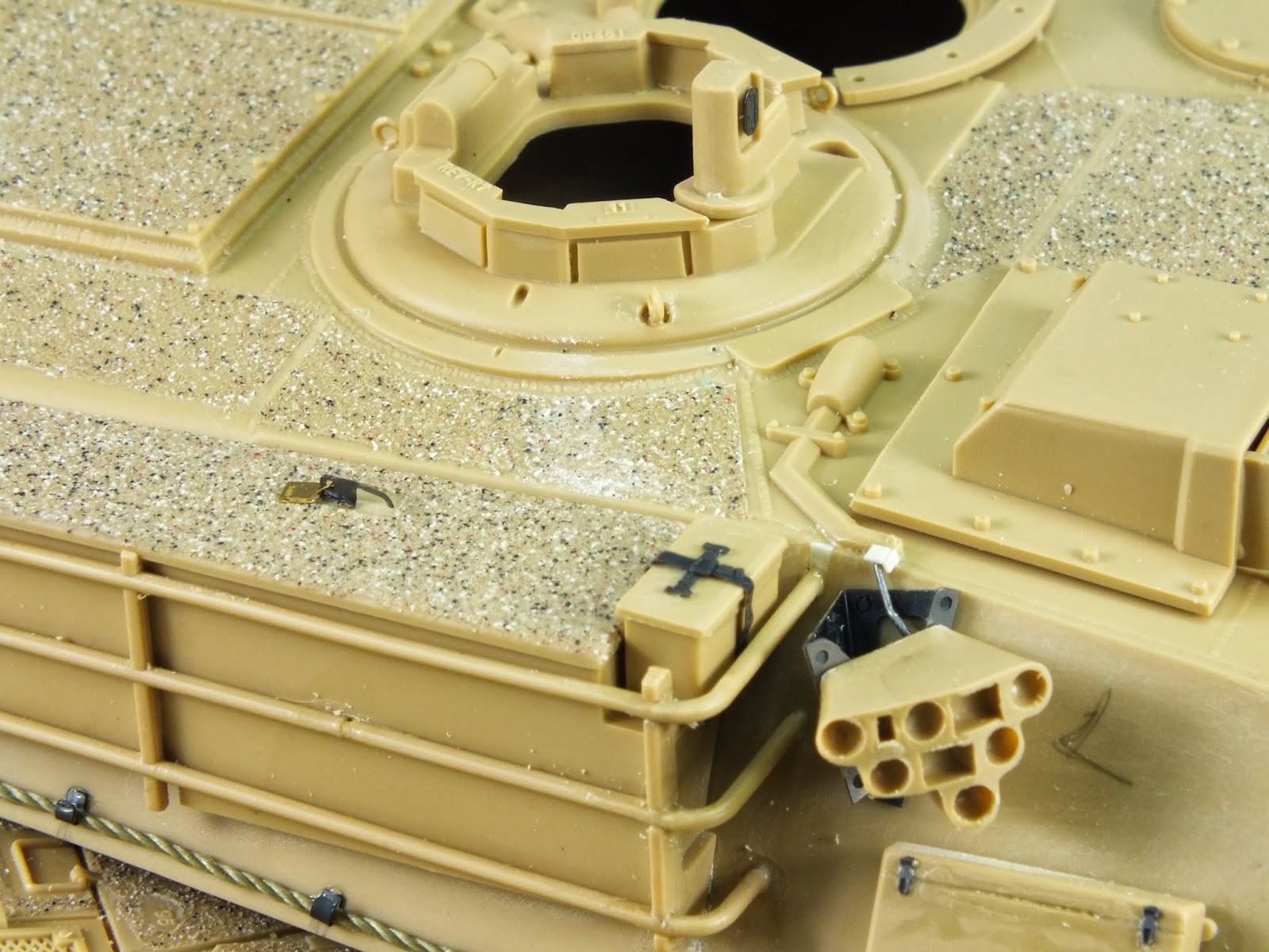 Pete's Model World Abrams Construction Complete
