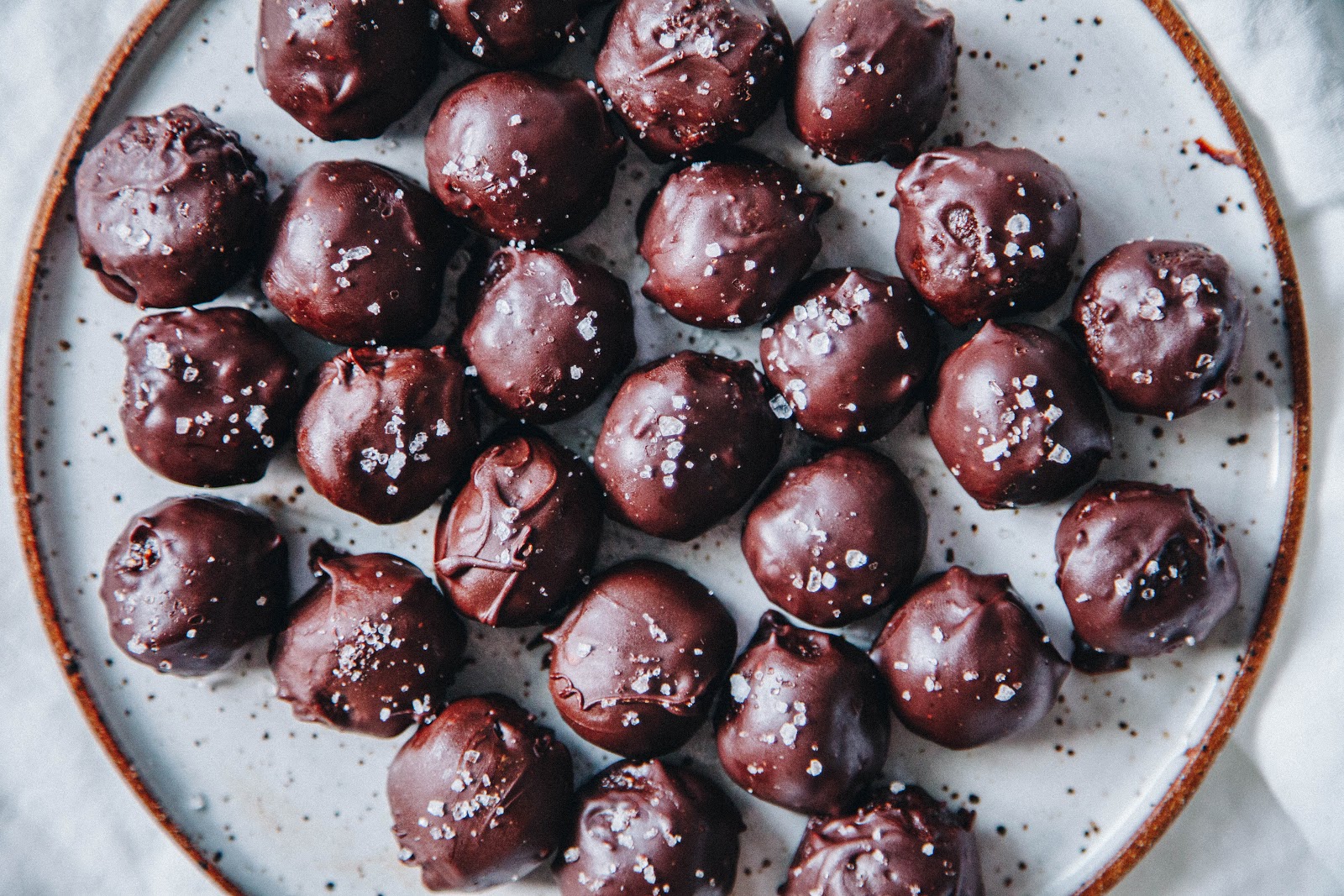 This Rawsome Vegan Life SALTED CHOCOLATE HAZELNUT TRUFFLES