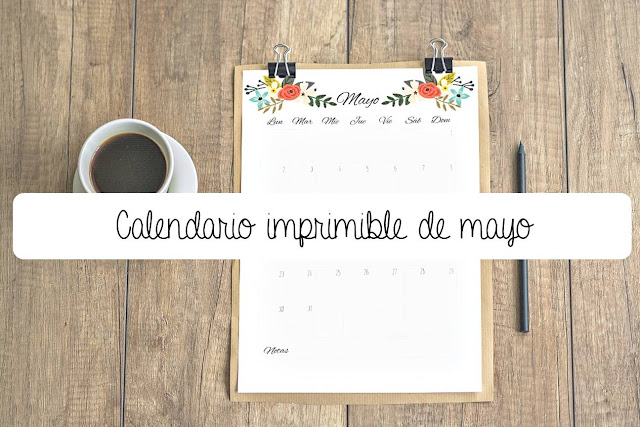 Calendario mayo
