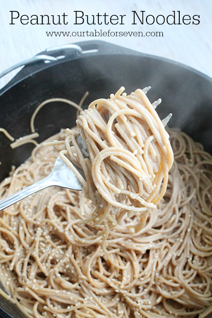 peanut butter noodles
