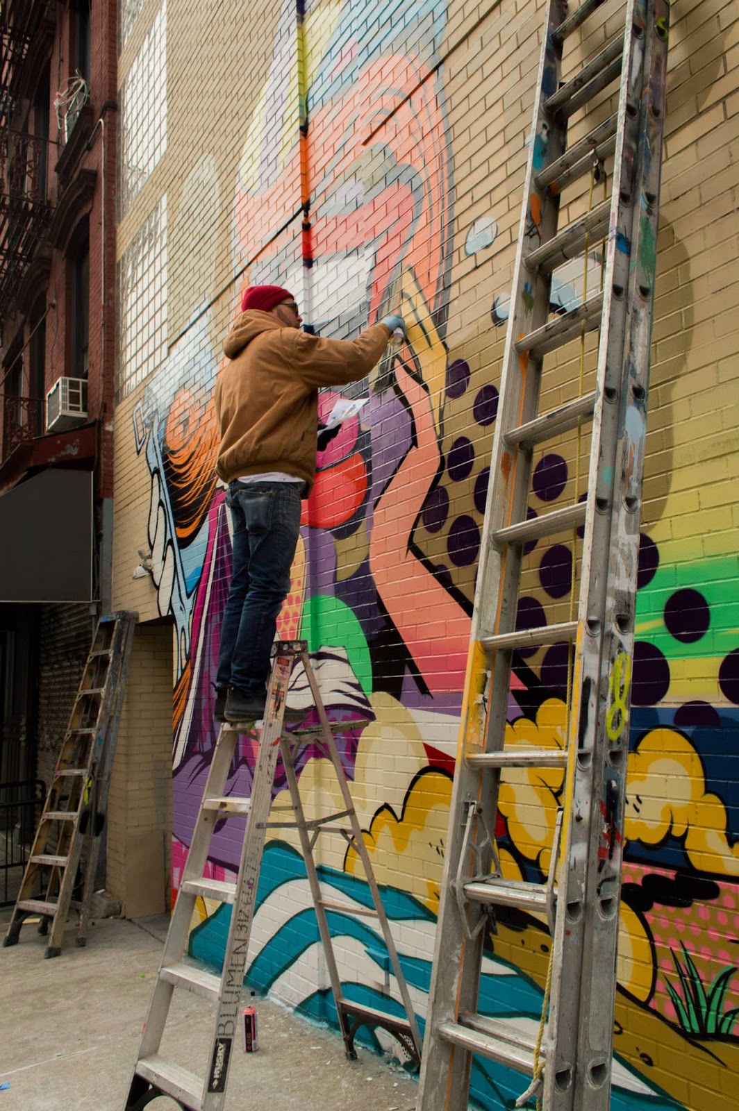 Pose New Mural For The Lisa Project – New York City – StreetArtNews