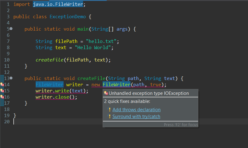 What is Exception and Exception handling in Java | Programming Blog