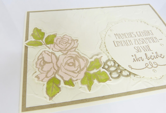 Hochzeitskarte Blütentraum