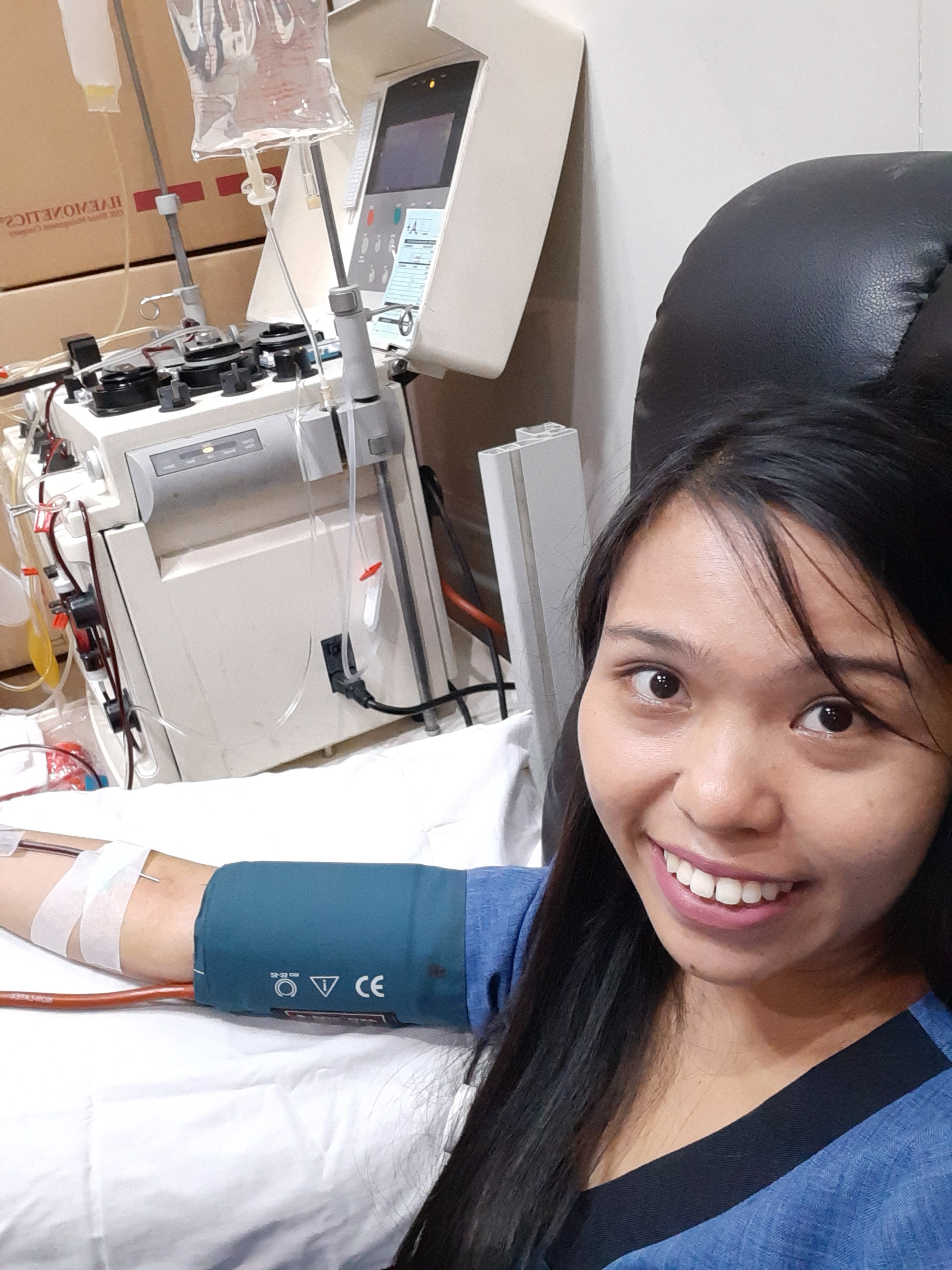 Cindy's Lab Life Platelet apheresis donor experience