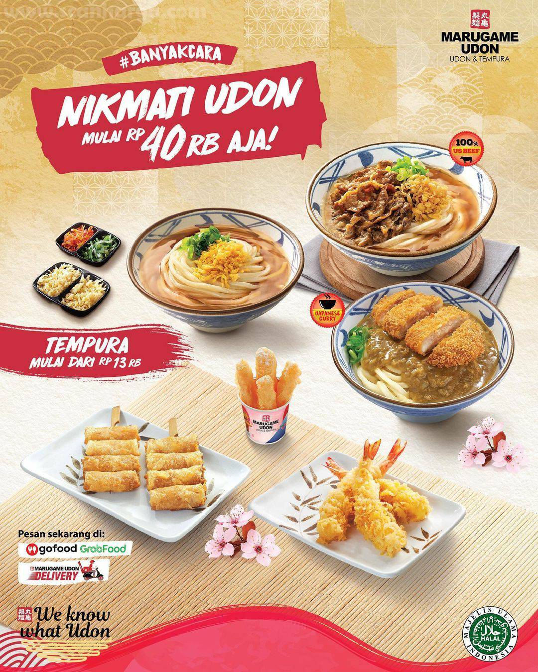 Marugame Niku Udon, Beef Curry & Chicken Katsu Curry harga mulai dari ...