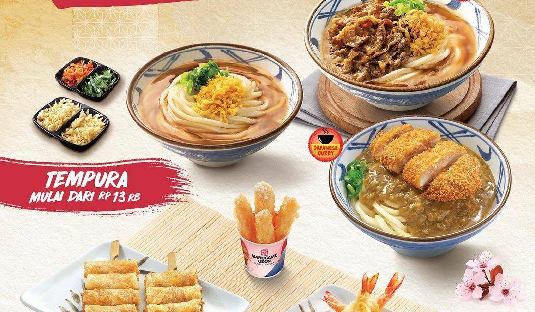 Marugame Niku Udon, Beef Curry & Chicken Katsu Curry harga mulai dari