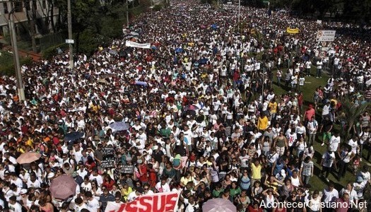 Marcha por Jesús en Rio de Janeiro