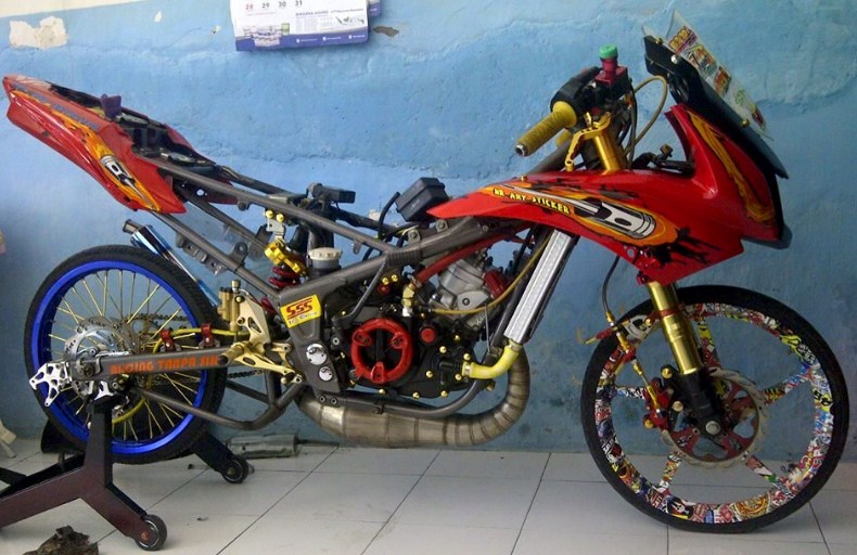 Ninja Thailook - Cara Modifikasi Ninja Thailook Style - Kalangan