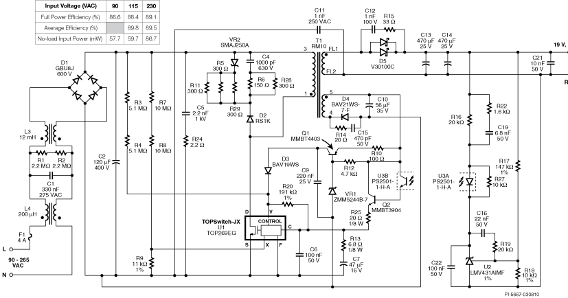 Circuit Diagram Of Laptop Adapter